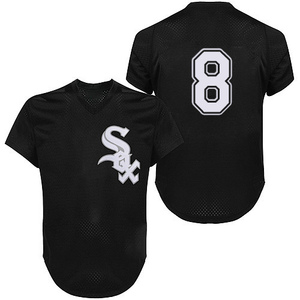 Men's Chicago White Sox Bo Jackson Replica Black 1993 Throwback Jersey