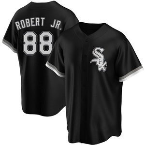 Men's Chicago White Sox Luis Robert Jr. Replica Black Alternate Jersey