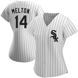 Women's Chicago White Sox Bill Melton Authentic White Home Jersey