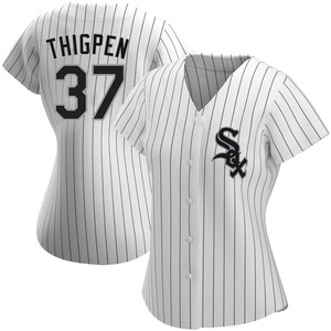 Women's Chicago White Sox Bobby Thigpen Authentic White Home Jersey