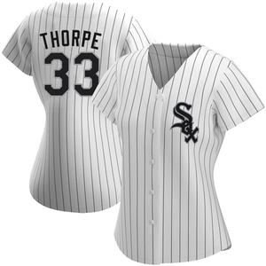 Women's Chicago White Sox Drew Thorpe Authentic White Home Jersey
